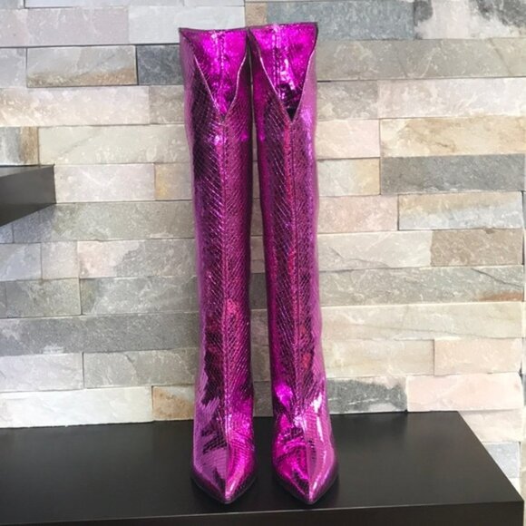 Paris Texas Over The Knee Boot - Picture 12 of 14